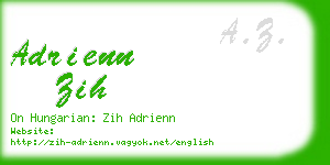 adrienn zih business card